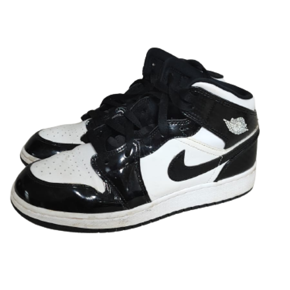 Tênis Nike Air Jordan 1 High '85 Branco e Preto