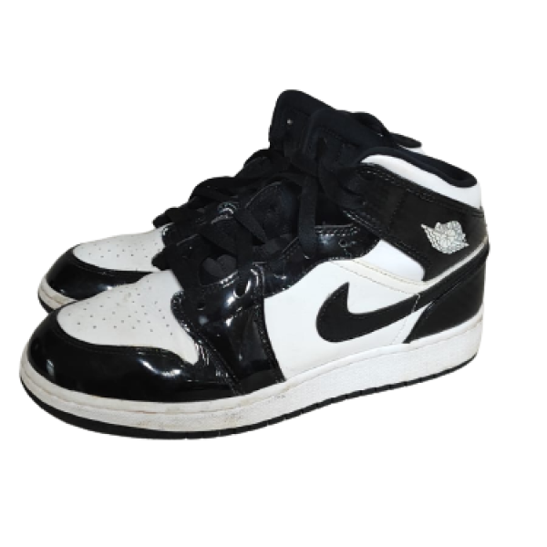 Tênis Nike Air Jordan 1 High '85 Branco e Preto-38 Tênis Nike Air Jordan 1 High '85 Branco e Preto-38