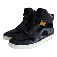 Sneaker Boot Louis Vuitton Python Preta 34