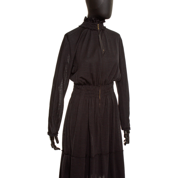 Vestido Louis Vuitton Tecido Preto