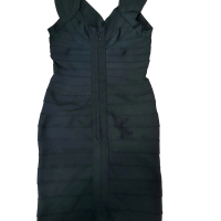 Vestido Aqua Preto-PP