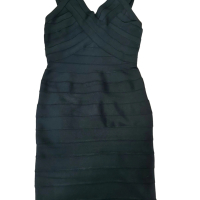 Vestido Aqua Preto-PP