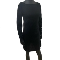 Vestido Azzaro Pour La Redoute Cashemere Preta - P