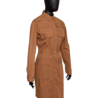 Vestido Bottega Veneta Caramelo 40