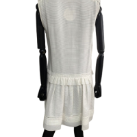 Vestido Burberry Off-White-40