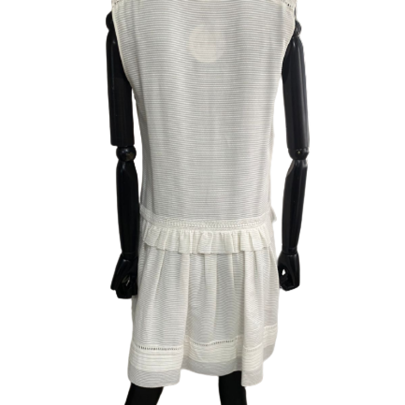 Vestido Burberry Off-White-40