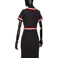 Vestido Carolina Herrera Azul Marinho - P