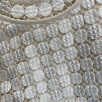 Vestido Chloé Embellished Off-White - 36