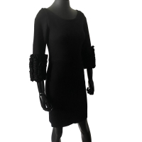 Vestido Christian Dior Lã Preto
