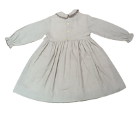 Vestido Christian Dior Manga Longa Infantil 4A