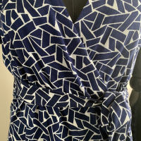 Vestido Diane Von Furstenberg Azul Marinho-44