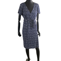 Vestido Diane Von Furstenberg Azul Marinho-44