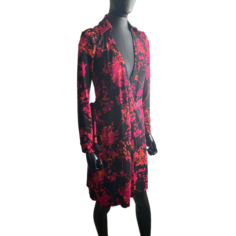 Vestido Diane Von Furstenberg Florido-36 Vestido Diane Von Furstenberg Florido-36