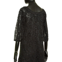 Vestido Diane Von Furstenberg Renda Preta-38 Vestido Diane Von Furstenberg Renda Preta-38