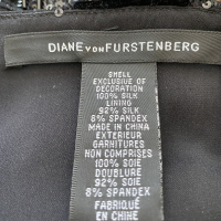 Vestido Diane Von Furstenberg Veludo Embellished Paetê