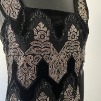 Vestido Diane Von Furstenberg Veludo Embellished Paetê