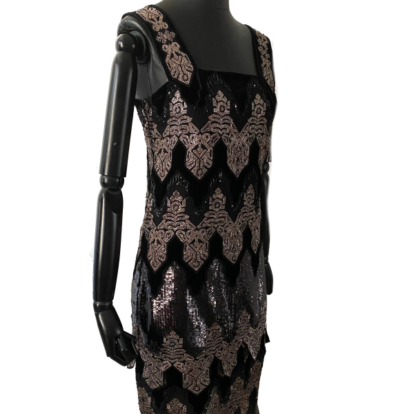 Vestido Diane Von Furstenberg Veludo Embellished Paetê