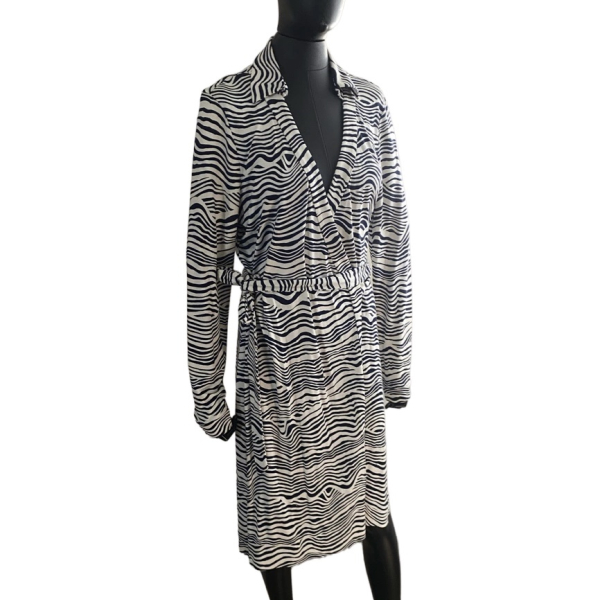 Vestido Diane Von Furstenberg Zebra