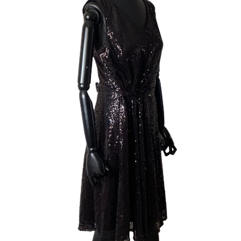 Vestido Donna Karan Embellished Preto - 14