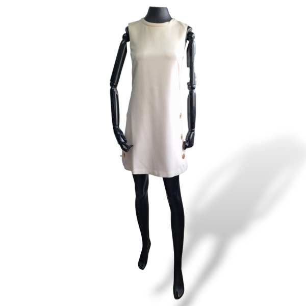 Vestido Elie Tahari Off-White -36