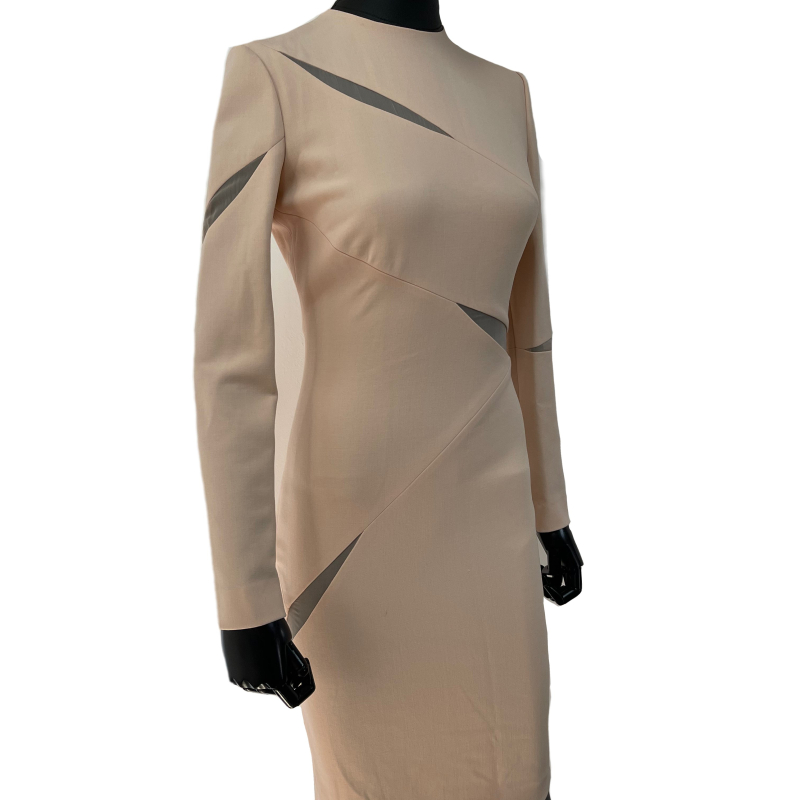 Vestido Emilio Pucci Embellished Nude - 40