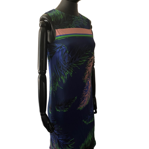 Vestido Emilio Pucci Estampado Azul