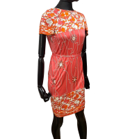 Vestido Emilio Pucci Estampado Rosa - 91RG02 - 40