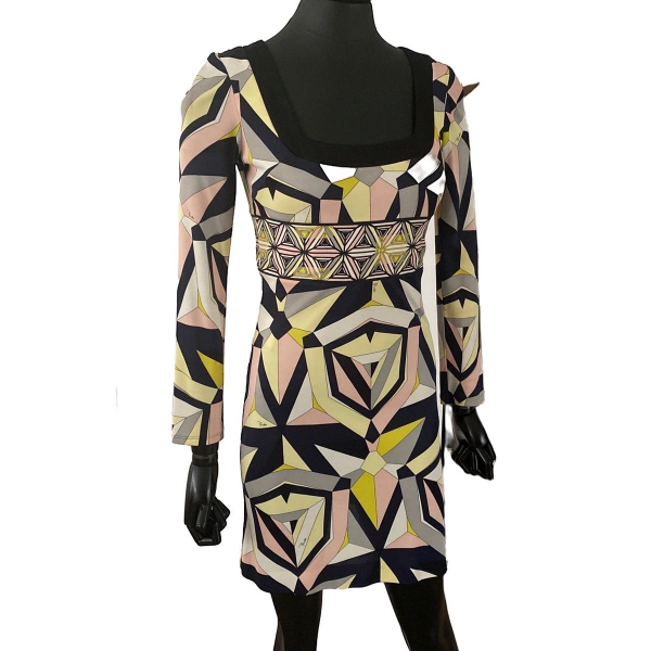 Vestido Emilio Pucci Estampado - P Vestido Emilio Pucci Estampado - P