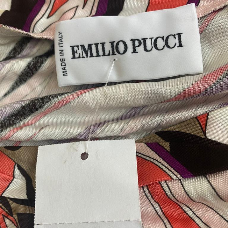 Vestido Emílio Pucci Rosa Estampado-42