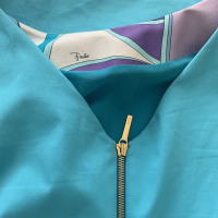 Vestido Emilio Pucci Tecido Azul