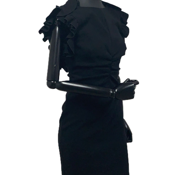 Vestido Emílio Pucci Tecido Preto Embellished -40