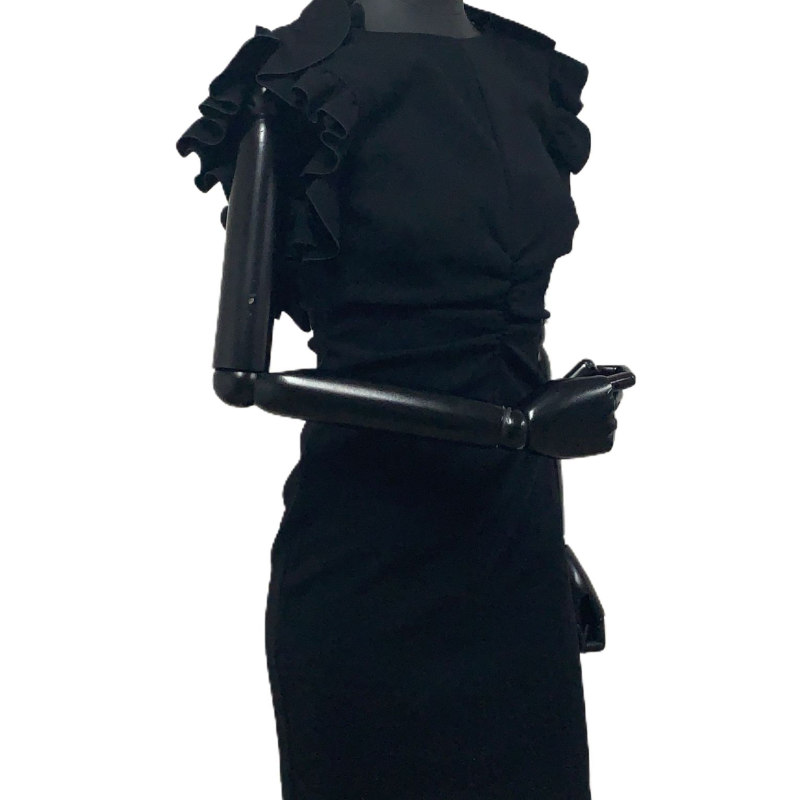 Vestido Emílio Pucci Tecido Preto Embellished -40