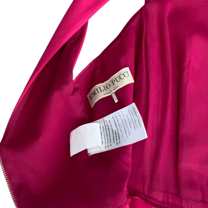 Vestido Emílio Pucci Rosa em Viscose - 42