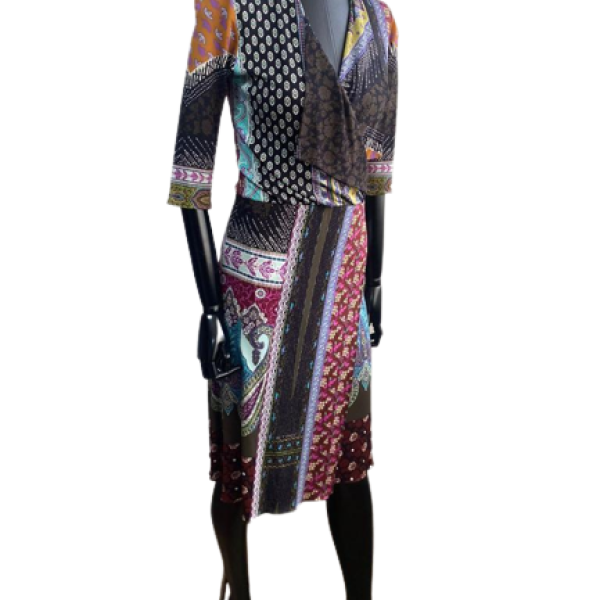 Vestido Etro Milano Estampado-36