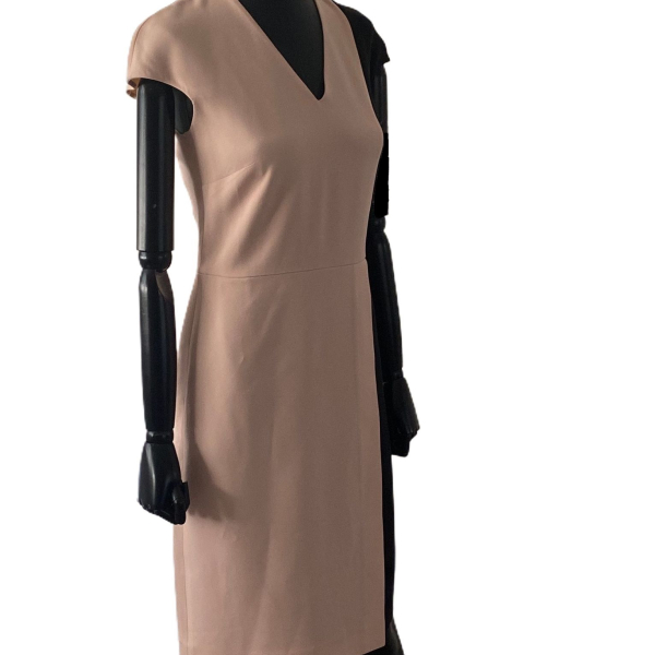 Vestido Fendi Nude c/ Preto