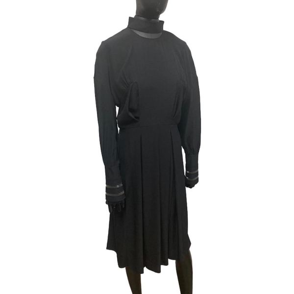 Vestido Fendi Seda Preta 40