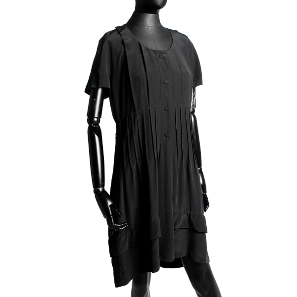 Vestido Gant Tubinho Seda Preta 38