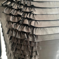 Vestido Gucci Couro Preto-40