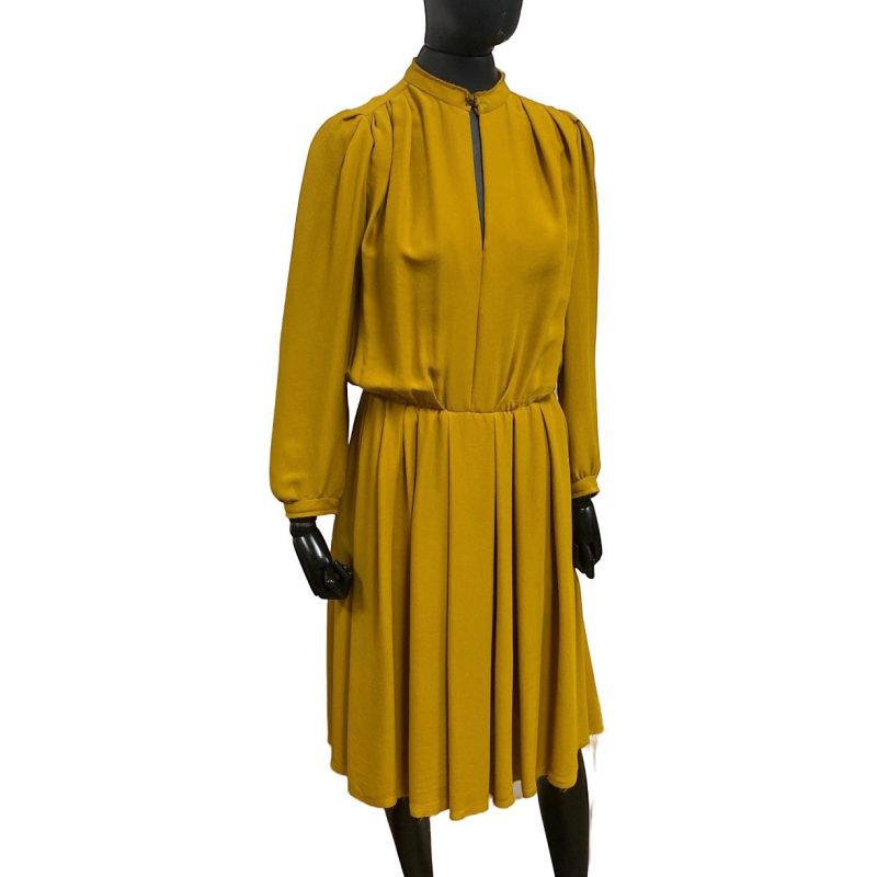 Vestido Lanvin Mostrada Manga Longa - 34