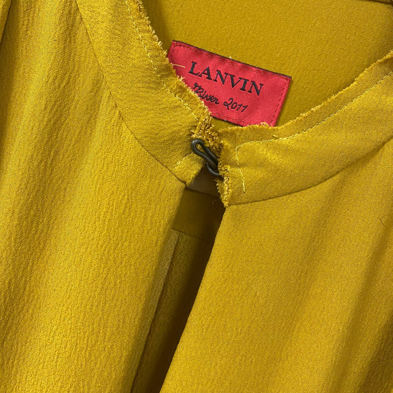 Vestido Lanvin Mostrada Manga Longa - 34