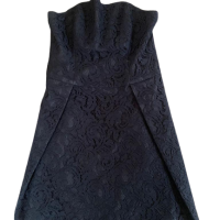 Vestido Lu Monteiro Tomara que Caia Rendado Preto-38