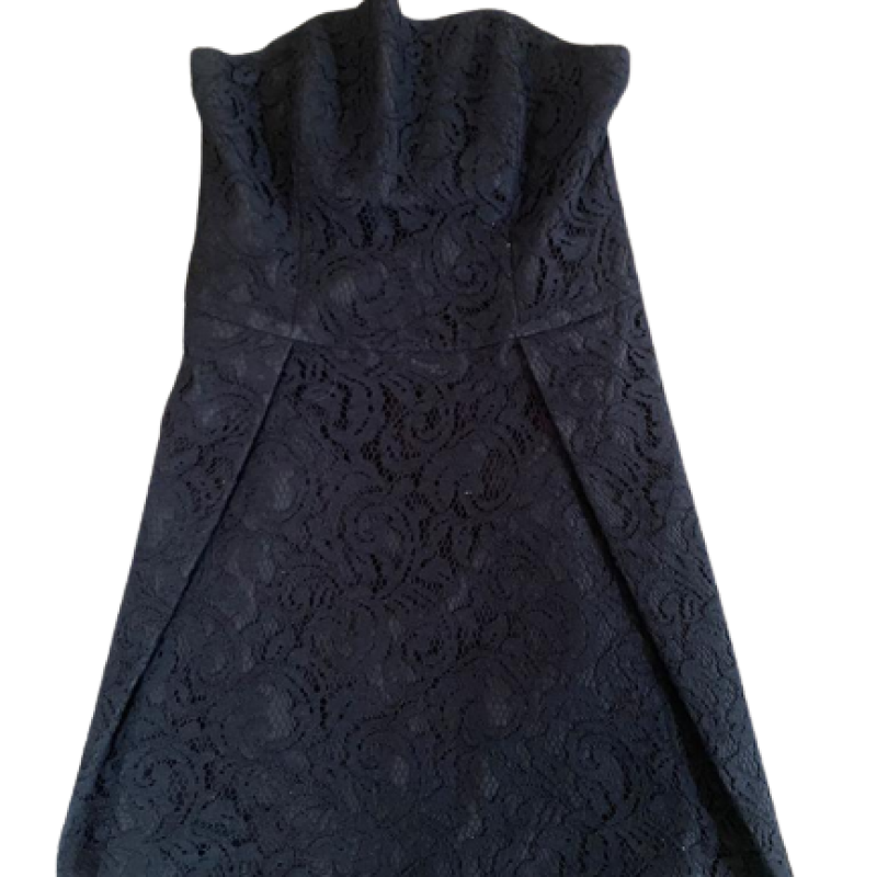 Vestido Lu Monteiro Tomara que Caia Rendado Preto-38 Vestido Lu Monteiro Tomara que Caia Rendado Preto-38