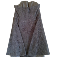 Vestido Lu Monteiro Tomara que Caia Rendado Preto-38