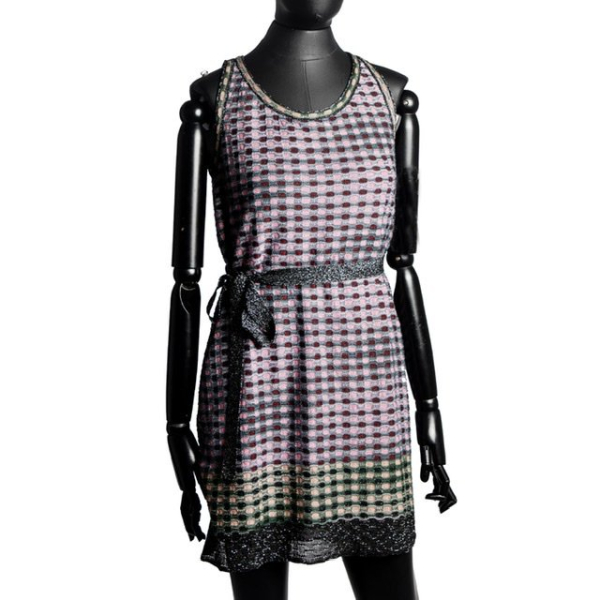 Vestido Missoni Lurex Colorido