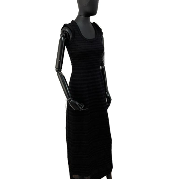 Vestido Missoni Lurex Longo Preto 40