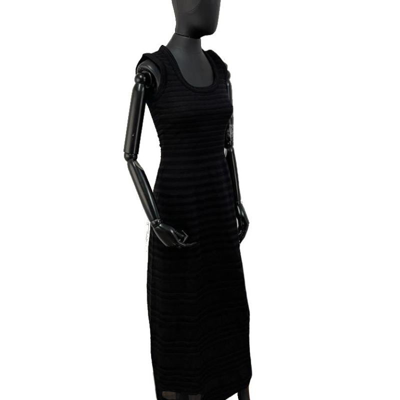 Vestido Missoni Lurex Longo Preto 40