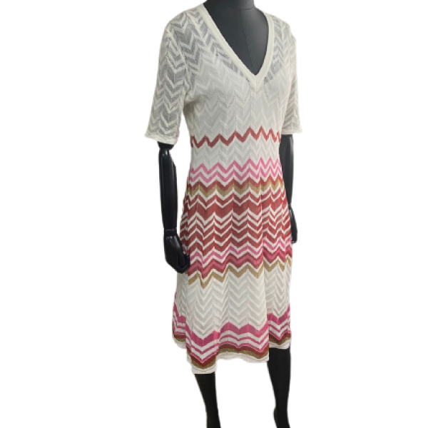 Vestido Missoni Lurex Multicolor Off-44