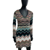 Vestido Missoni Manga Longa Estampado-42