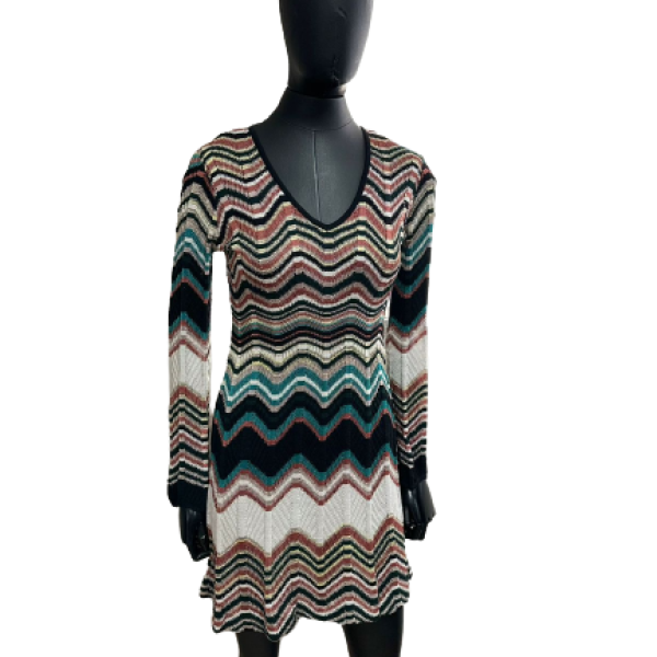 Vestido Missoni Manga Longa Estampado-42