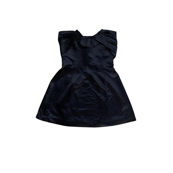 Vestido Miu Miu Tomara que Caia Preto Cetim